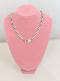 Pavé Lock Cuban Choker