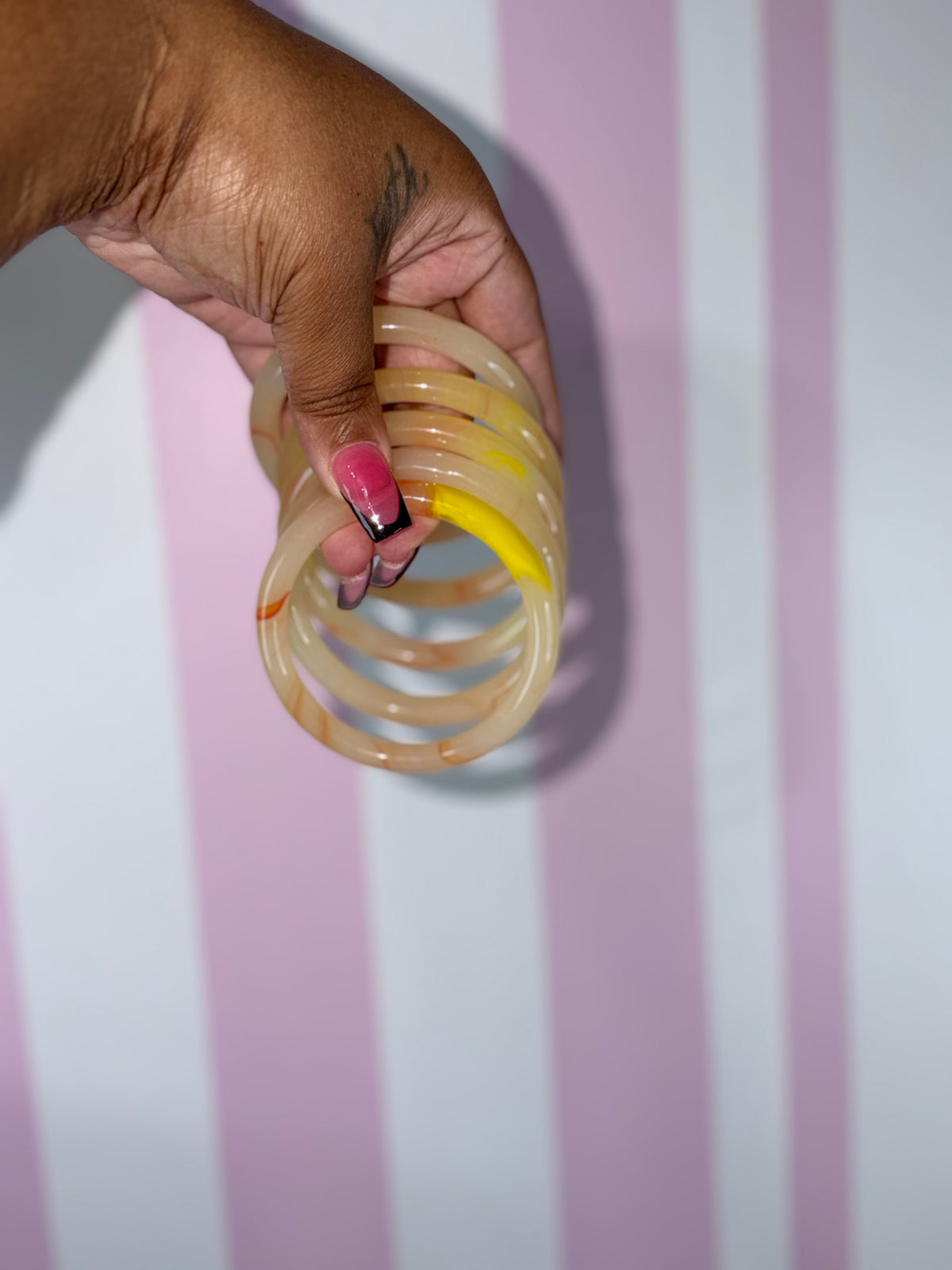 Honey Girl Glass Bangles