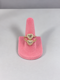 Sweetheart Halo Ring