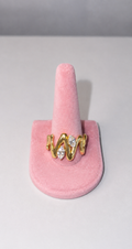 Golden Wave Ring